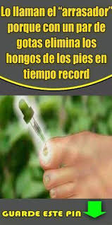 Lo Llaman El Arrasador Porque Con Un Par De Gotas Elimina Los Hongos De Los Pies En Tiempo Record Acupuncture Points Health Natural Remedies
