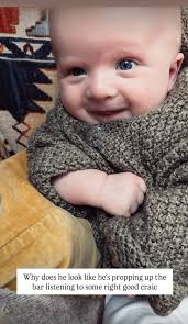 Love this photo of my new grandson Rhuri age 3 month. Deffo my grandson.  😉😂😂😂