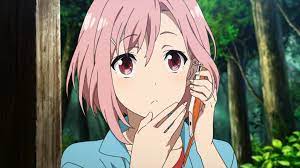 Saqura Quest Yoshino Koharu Anime Sakura Quest Pink Hair Anime