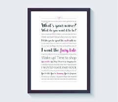 Pretty Woman Movie Quotes Typography Print Art Prints Nursery Wall Art Quote Prints Enchanted Wishes