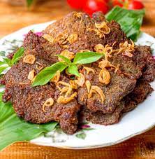 350 gram daging sapi 50 gram gula merah 200 ml resep gepuk daging sapi bahannya : Resep Empal Gepuk Daging Sapi Khas Sunda Yang Gurih Empuk