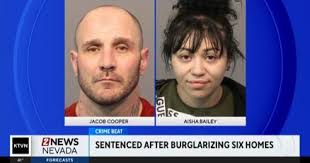 Man and woman sentenced to prison for string of residential burglaries
