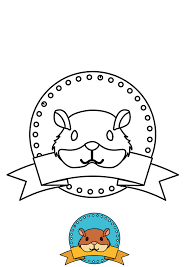 Nibbles the book monster stay tuned for next story time to find out what book nibbles nibbles his way into next! Coloring Pages Hamster 115 Black And White Images The Largest Collection You Can Print Or Download It For Free From Us Razukraski Com