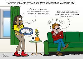 Uitzonderingen zijn hond uitlaten en enkele andere voorwaarden. Tweede Kamer Stemt In Met Invoering Avondklok Loko Cartoons