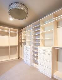 Giant Master Closet With Drum Lighting Small Master Closet Closet Light Fixtures Closet Decor