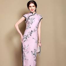 Attracting Floral Print Chinese Dress Qipao Cheongsam Qipao Cheongsam Dresses Women Chinese Dresses Qipao Chinese Dress Dresses