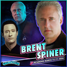 “I am superior, sir, in many ways, but I would gladly give it up to be  human." Meet Brent Spiner at GalaxyCon Richmond!  https://galaxycon.info/bspinerrvfb Join us March 15-17, 2024 at the Greater  ...