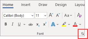 Click the format menu 2. Format Text As Superscript Or Subscript Office Support