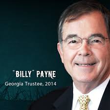Join us in celebrating the birthday of 2014 Georgia Trustee, Billy Payne.  Payne is known for his remarkable leadership as the former Chairman of  Augusta National Golf Club (2006–2017) and as the
