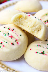 How to make grandma's shortbread cookies. Whipped Shortbread Cookies Christmas Cookies Greedy Eats