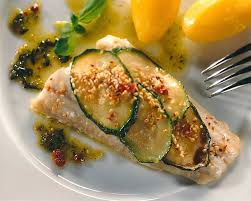 Steinbeisser Mit Zucchini Uberbacken Rezept Lecker