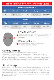 52 Judicious Football Helmet Sizing Chart