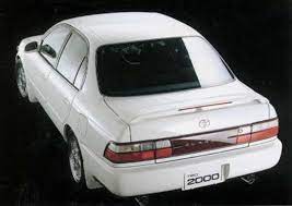 Front lip, side skirts, rear lip. The Ultra Rare 1994 Toyota Corolla Trd2000 Was A Race Car In Family Sedan Form