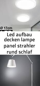 Led Aufbau Decken Lampe Panel Strahler Rund Schlaf Zimmer Alu Leuchte Weiss Slim Beleuchtung 5 Decor Lamp Home Decor