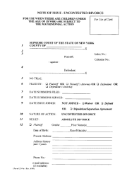 We are available to work with you in person, unlike other virtual services. Divorce In New York Fill Out And Sign Printable Pdf Template Signnow