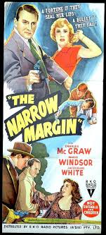 The Narrow Margin 1952 In 2020 Film Noir Movie Posters Cloud Movies