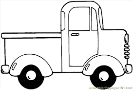 Free Printable Coloring Image Truck Coloring Page 19 Truck Coloring Pages Little Blue Trucks Truck Crafts