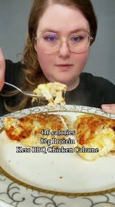 Keto Chicken Calzone in The Air Fryer