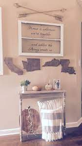 My Take On Home Is Where The Army Sends Us Military Home Decor Military Housing Decorating Army Decor