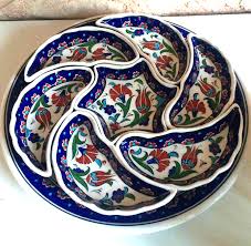 Turkish Ceramic Hand Painted Breakfast Set Yemek Takimlari Seramik Seramik Sanati