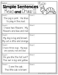 The Moffatt Girls Spring Math And Literacy Packet Kindergarten Kindergarten Writing Kindergarten Reading School Reading
