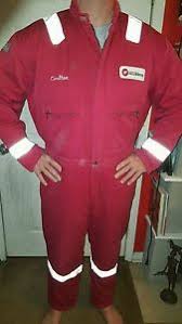 Red Halliburton Wenaas Insulated Coveralls Size 2xl Extra