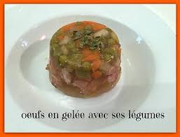 Oeufs En Gelee Avec Petit Legumes Recette Oeuf En Gelee Recettes De Cuisine Macedoine De Legumes