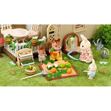 Sylvanian families garden rake garden tools garden plants vegetable family furniture strawberry plants family set epoch toy store. Buy Sylvanian Families Vegetable Garden Set At Mighty Ape Nz