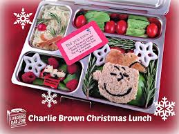 Keeping it cosy on christmas day? Lunchbox Dad Charlie Brown Christmas Lunch Here Is Today S Lunch For My Daughter We Just Watched Th Christmas Lunch Charlie Brown Christmas Christmas Food