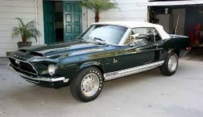 Black And White Mustang Convertible 1968 Shelby Gt500 Kr Ford Mustang Convertible Black With White Soft Top Mustang Convertible Ford Mustang Convertible Shelby Gt500