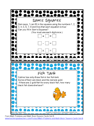 Fun Games 4 Learning Try These Brain Teasers With The Kids Math Brain Teasers Brain Teasers Maths Puzzles