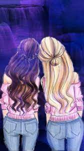 Pin On Cute Girl Wallpaper Cute Girl Wallpaper Best Friend Drawings Girl Wallpaper