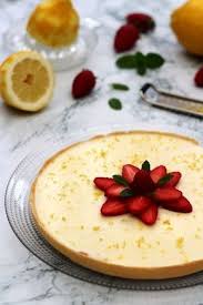 Tarte Panna Cotta Au Citron Et Fraises Amandine Cooking Idee Tarte Idee Recette Dessert Panna Cotta Au Citron