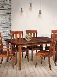 The Yorktown Series Contemporary Amish Dining Furniture Pieces Feature Solidly Constructed Dining Chai Furniture Contemporary Home Decor Dining Room Furniture