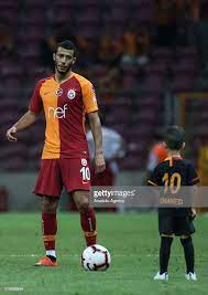 Younes Belhanda Of Galatasaray And His Son Muhammed Play With The Soccer Match Sons Soccer
