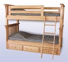 Get your children a safe and durable bunk bed for their room with our handmade amish mission bunk bed. Prairie Mission Bunk Bed With Storage From Dutchcrafters Amish
