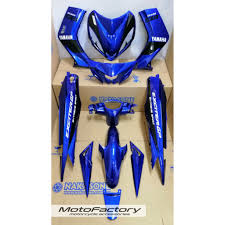 Posted by apiz00 wednesday, august 18, 2010. Cover Set Yamaha Lc135 V1 Exciter Gp Blue