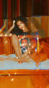 Jhene Aiko Orange Aesthetic Black Girl Aesthetic