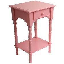 Decor Therapy Simplify End Table Pink Decor Therapy Classic Side Table Pink Accent Table