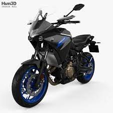 3d Model Of Yamaha Tracer 700 2020 Yamaha 3d Model Tracer