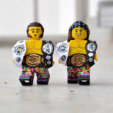 Play along with mark and. Astrid On Twitter The Lego Young Bucks With Their Championship Belts Toosweet Theelite