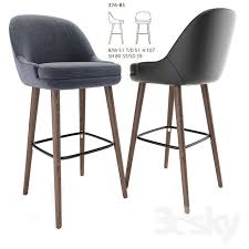 3d Models Chair 375 Walter Knoll Barstool Bar Stools Walter Knoll Knoll