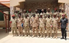 Commissioner and chief executive officer of the accident investigation bureau, nigeria. Push Boko Haram To The Finish Coas Charges Troops