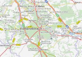 Cliquez sur la carte pour trouver les professionnels habilités de votre département. Carte Michelin Fontainebleau Plan Fontainebleau Viamichelin