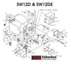 The power cord was several feet long, as was the cable that connects to the lighted power switch. Suburban Sw12de High Sky Rv Parts