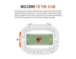 club orange bc lions