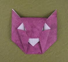 Origami Cats 8 Gilad S Origami Page Origami Cat Origami Cat Face Origami