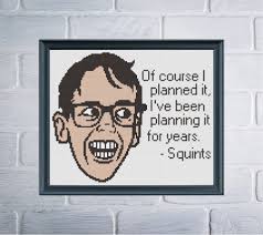 PATTERN Squints Cross Stitch Pattern