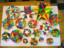16 1 Polyhedron Models Math Art Math Projects Math Sites