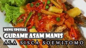 Kepiting asam manis pedas dari sekian resep kepiting, kepiting asam manis pedas adalah yang paling favorit saya. Gurame Asam Manis Ala Sisca Soewitomo Dijamin Bikin Ketagihan Youtube